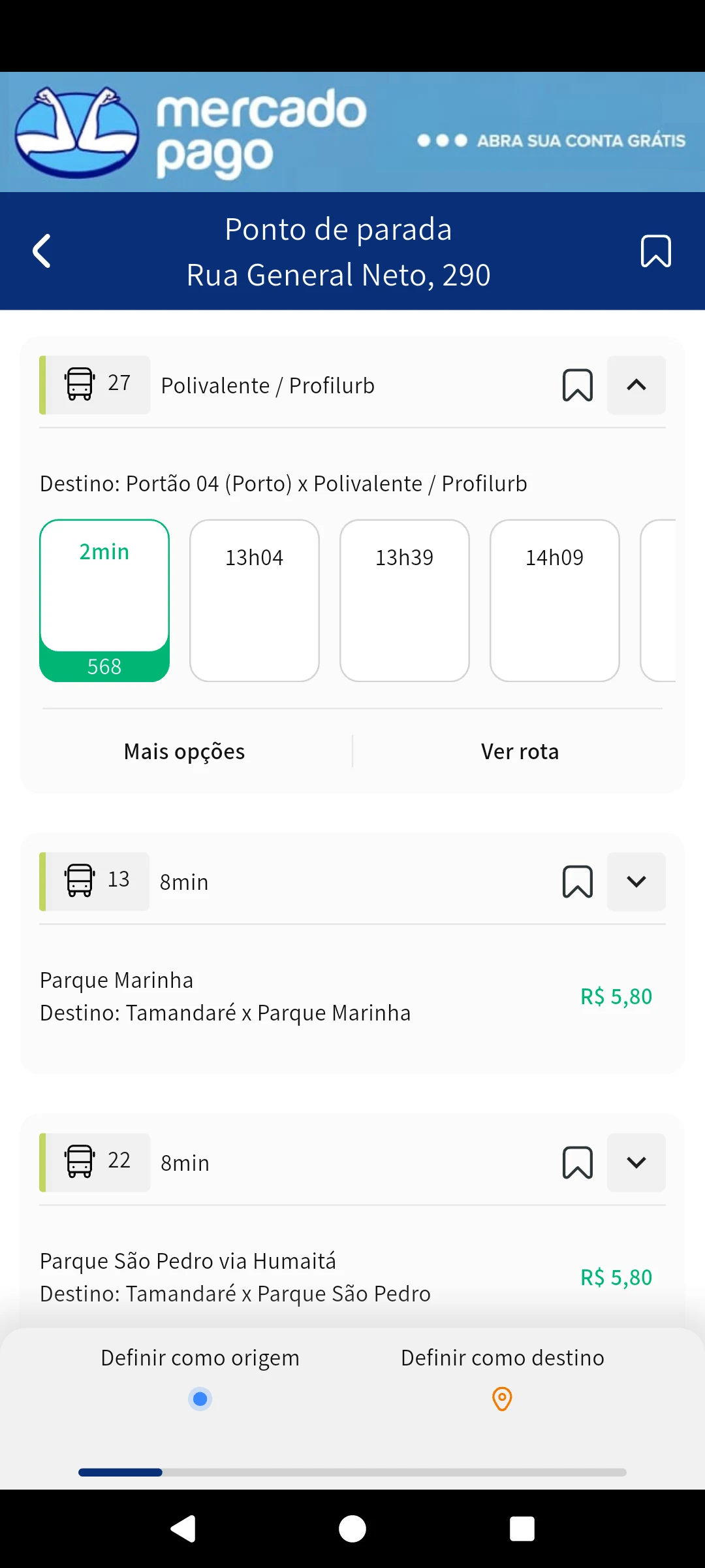 Cartão Rio Grande screenshot