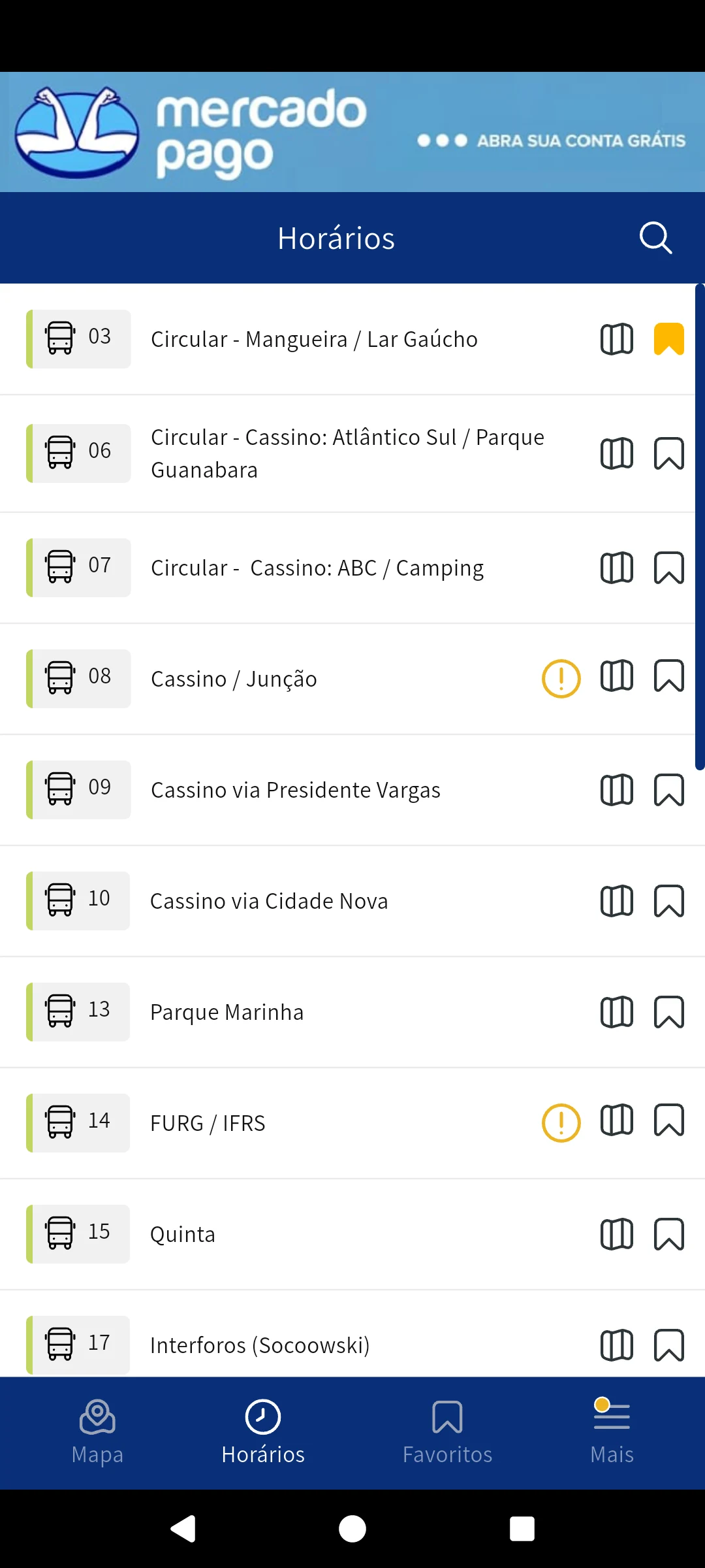 Cartão Rio Grande screenshot